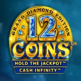 12 Coins Grand Diamond Edition by Wazdan, showcased at wazamba-online.com – game logo
