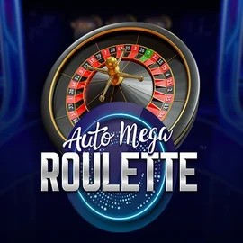 Auto Mega Roulette slot logo by Pragmatic Play at Wazamba Casino