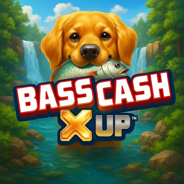 Bass Cash X UP online game logo by Alchemy Gaming on wazamba-online.com