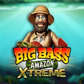 Big Bass Amazon Xtreme online game logo by Pragmatic Play on wazamba-online.com
