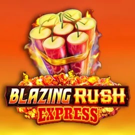 Blazing Rush Express logo by AreaVegas at Wazamba Casino