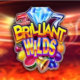 Brilliant Wilds slot logo by iSoftBet at Wazamba Casino