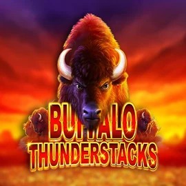 Buffalo Thunderstacks logo by Amatic Industries at Wazamba Casino