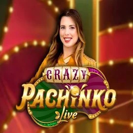 Live Casino logo of Crazy Pachinko from Evolution at Wazamba Casino