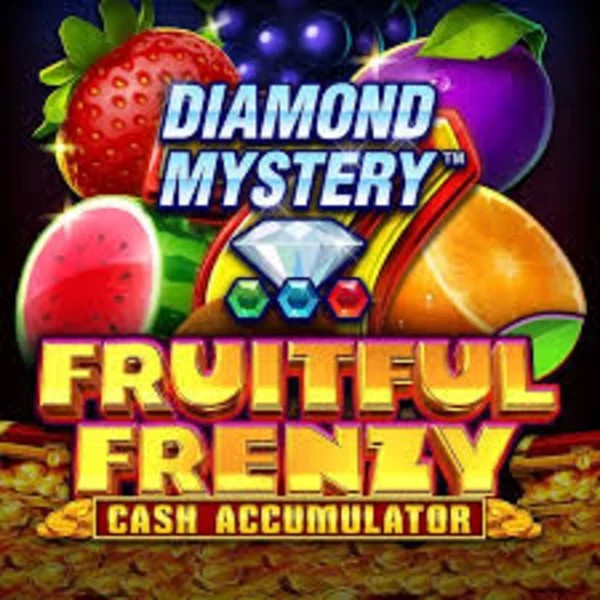 Slots logo of Diamond Mystery Fruitful Frenzy Cash Accumulator from Greentube at Wazamba Casino