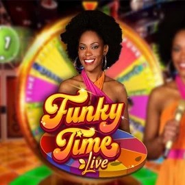Funky Time game by Evolution – logo hosted on Wazamba Casino