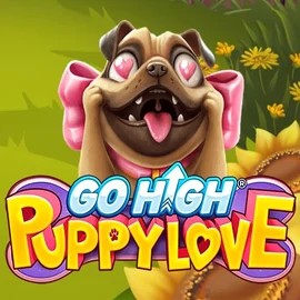 Go High Puppy Love casino game by RubyPlay – featured logo at Wazamba Casino