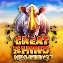 Great Rhino Megaways logo – Slots by Pragmatic Play at Wazamba Casino