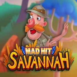 Mad Hit Savannah game by RubyPlay – logo hosted on Wazamba Casino