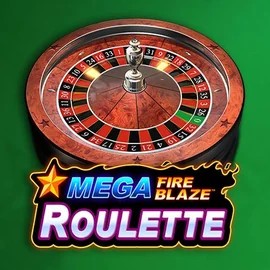 Official Table Games logo: Mega Fire Blaze Roulette by Playtech at Wazamba Casino
