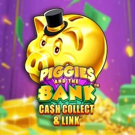 Slots logo of Piggies And The Bank Cash Collect &amp; Link from Origins at Wazamba Casino