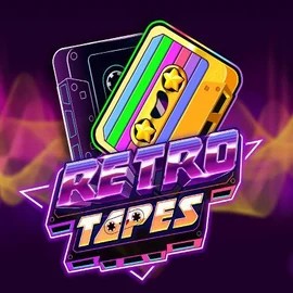 Retro Tapes game by Push Gaming – logo hosted on Wazamba Casino