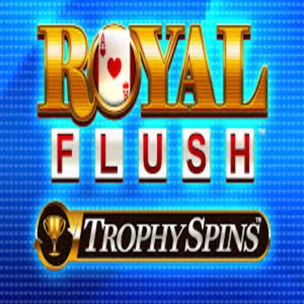 Royal Flush Trophy Spins logo by Greentube Wazamba Casino
