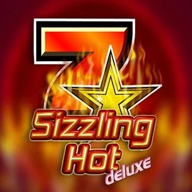 Sizzling Hot Deluxe logo by Novomatic at Wazamba Casino