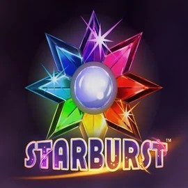 Starburst game by NetEnt – logo hosted on Wazamba Casino