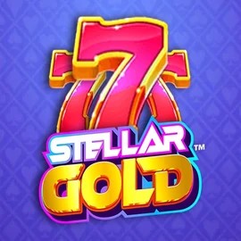 Stellar Gold by Snowborn Games, showcased at wazamba-online.com – game logo